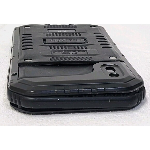 Beasyjoy for iPhone XR Metal Case Military Grade Defender Shockproof Black - Picture 10 of 13